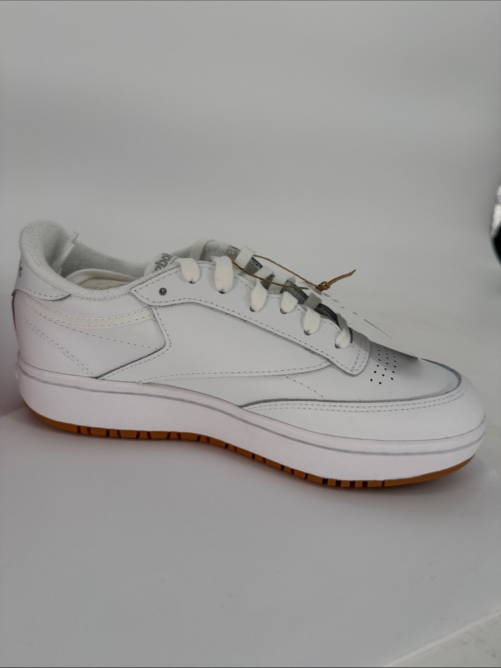 Reebok White Club C Double Women’s size 8.5 - Picture 5 of 7